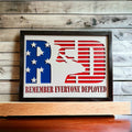 R.E.D - Plaque