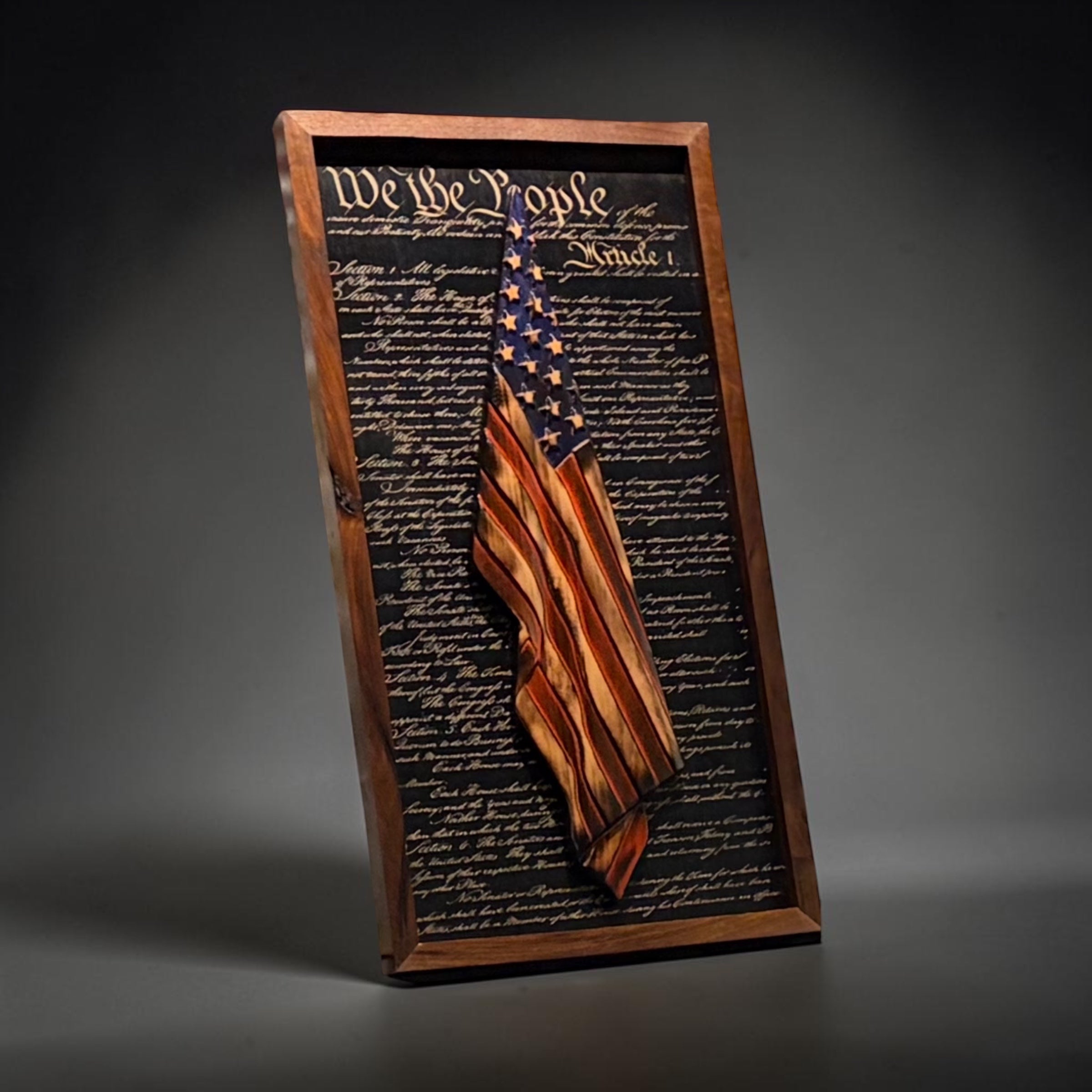 Foundation - Draped Flag We the People