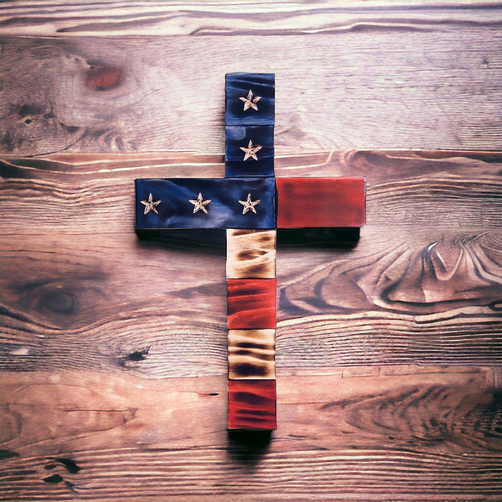 Heart of the Flag Cross