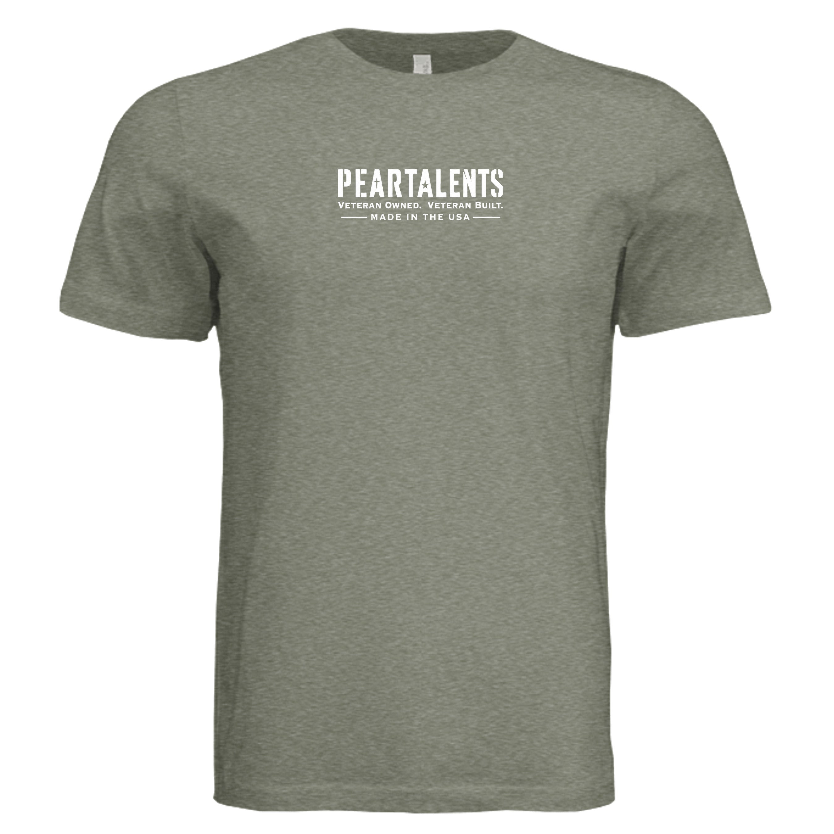 Military Green Triblend - 3413C - FRONT